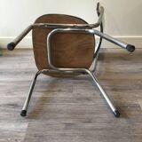 Chaise basse en Formica