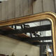 Former mirror late 19th in gilded wood - 180x120cm