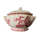 Gien porcelain soup maker model pink thistles