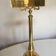 Brass Cash brewery counter plate on foot