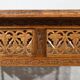 Table Orientale Pliante en Bois Exotique – Début XXe