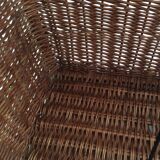 Wicker chest bench
