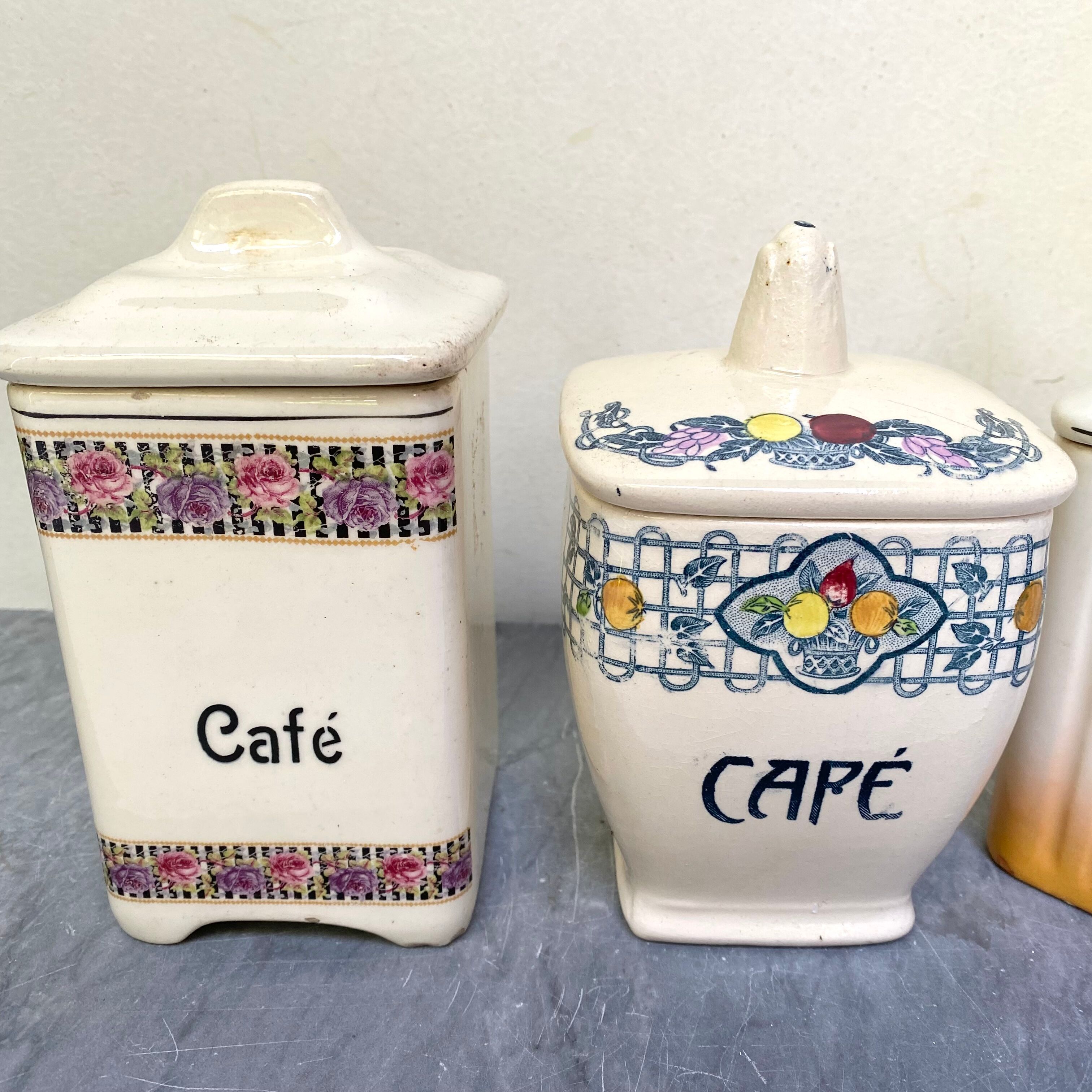 Coffee spice pots