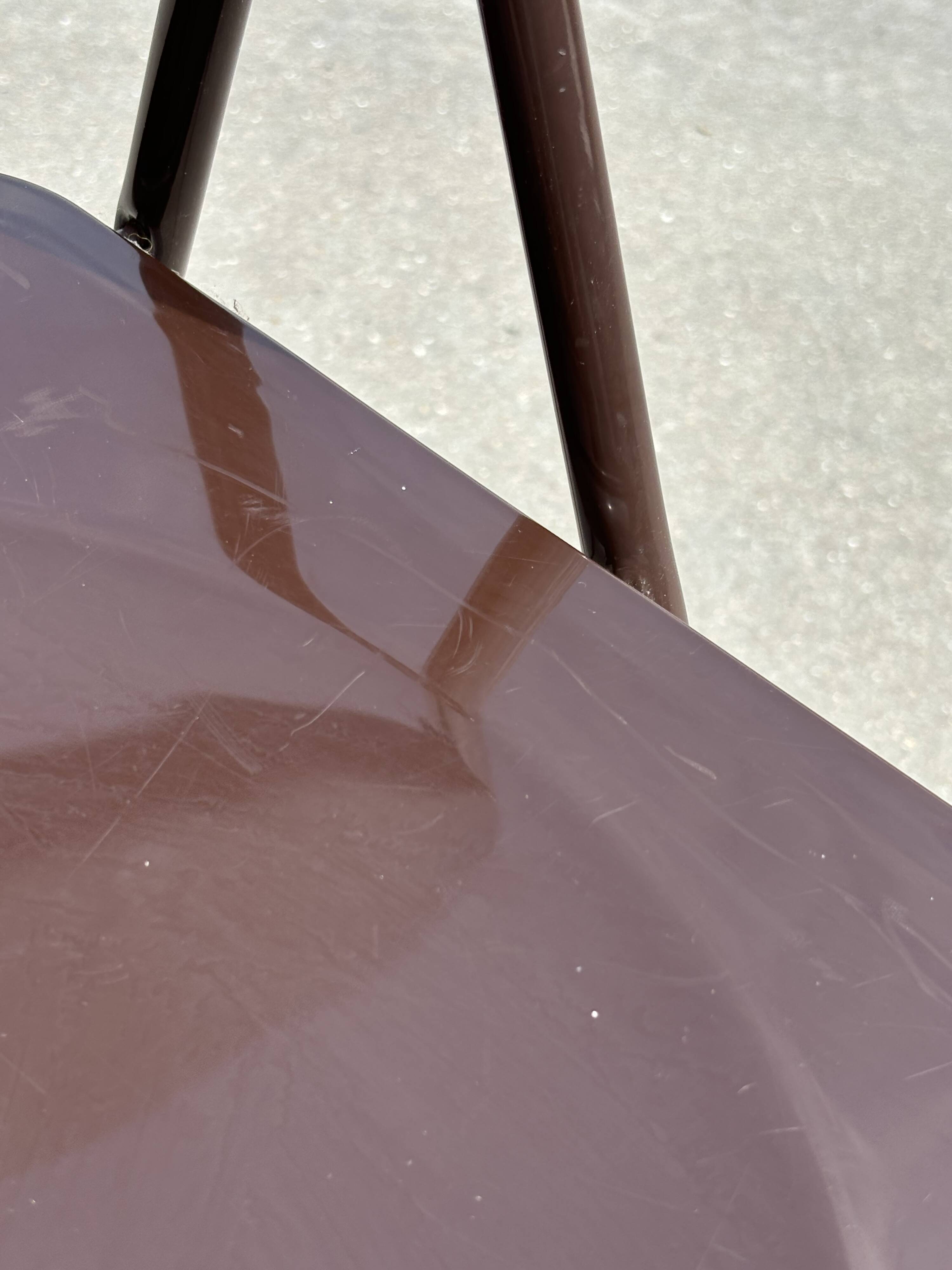 Vintage Ted Folding chairs Niels Gammelgaard for Ikea - Set of four - in Dark Brown