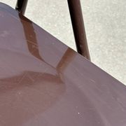 Vintage Ted Folding chairs Niels Gammelgaard for Ikea - Set of four - in Dark Brown