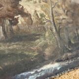 Landscape painting signed 1935