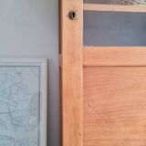 Armoire parisienne vitrée type vaisselier