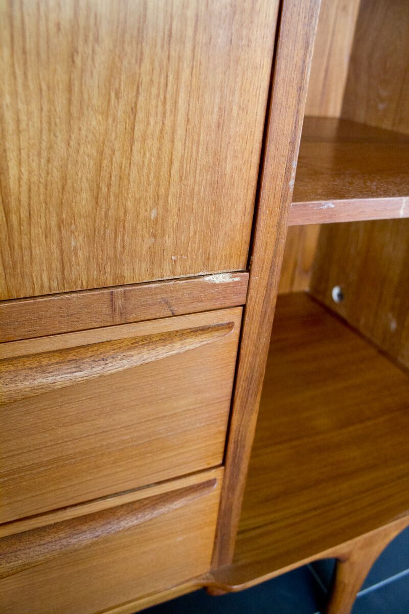Scandinavian cabinet teak