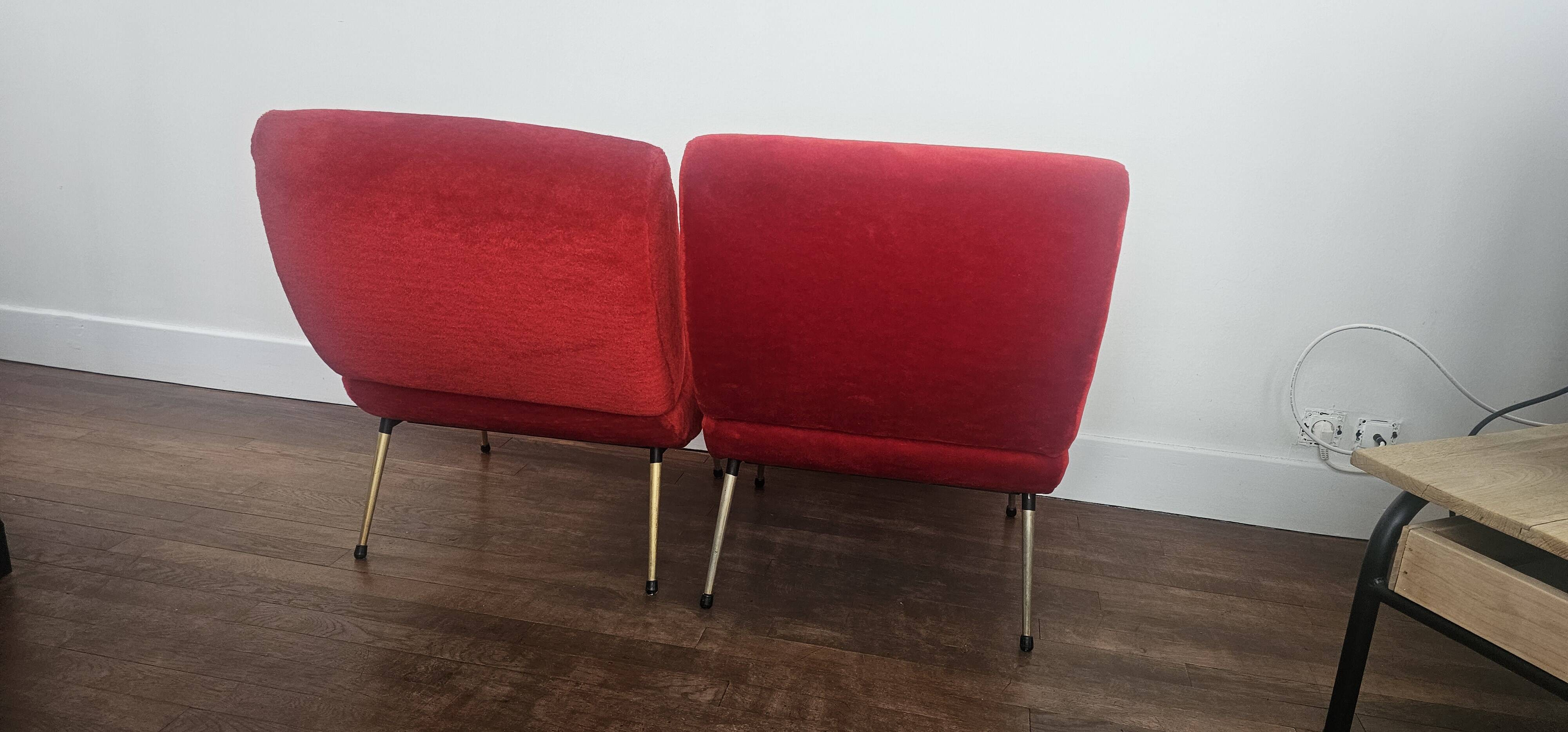 Vintage Kiss edition Pelfran armchairs from the 1960s.
