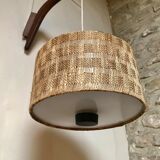 Teak wall lamp, 1950