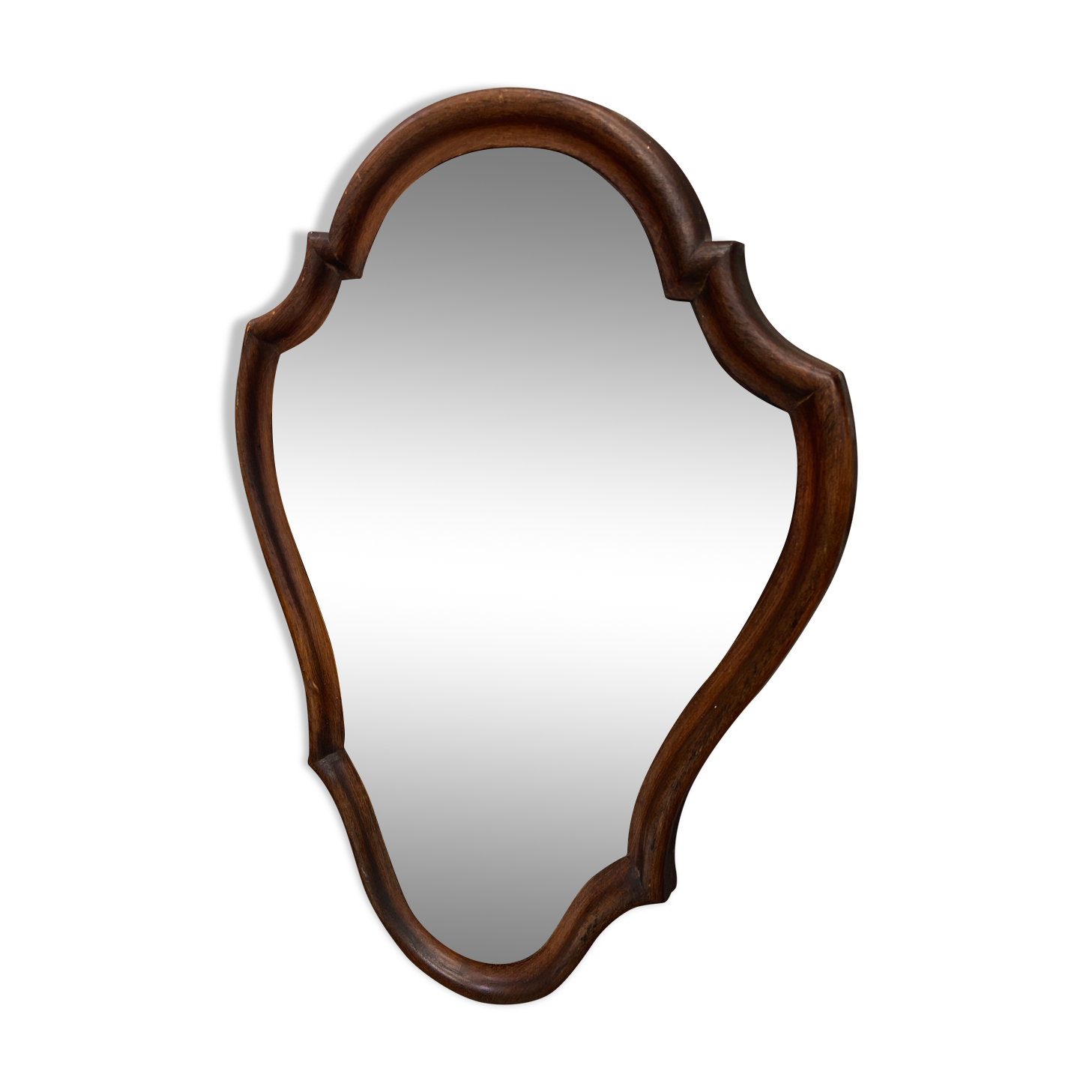 Wooden mirror