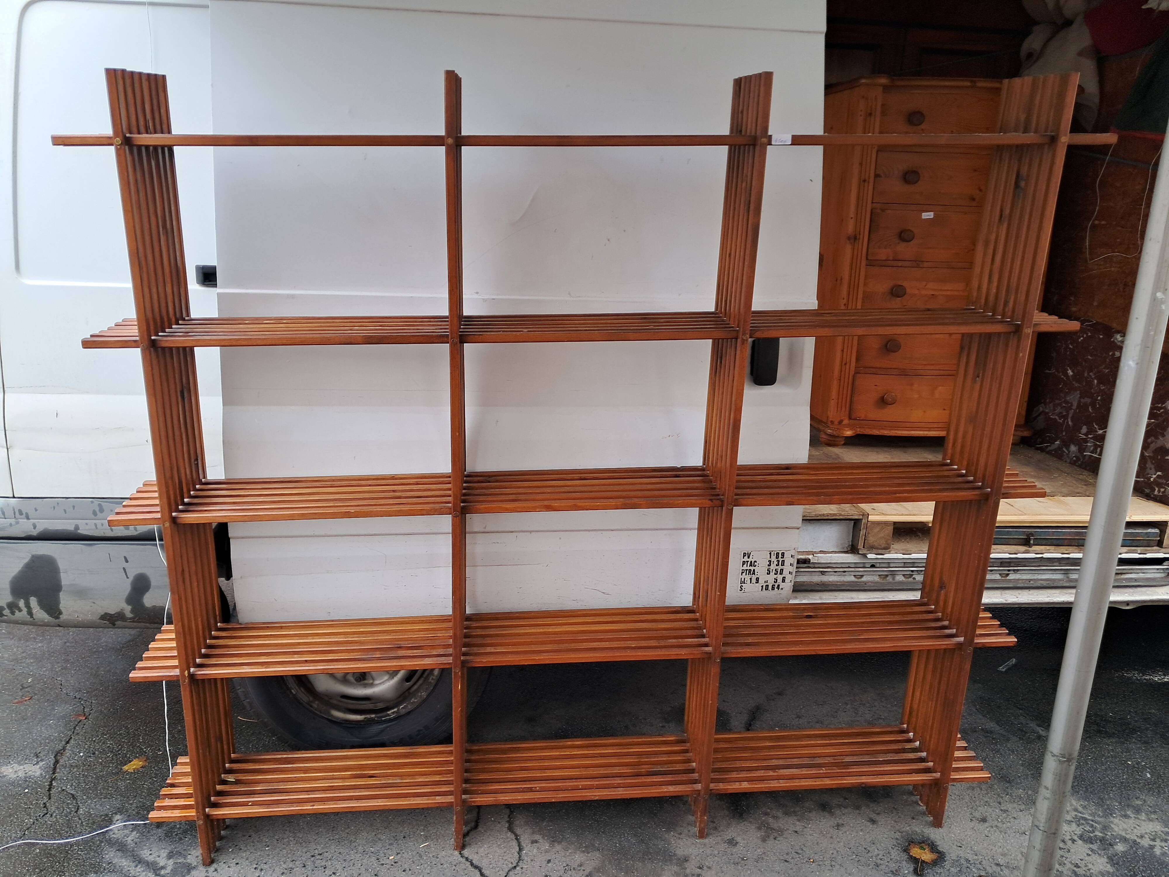 etagere vintage  pliante