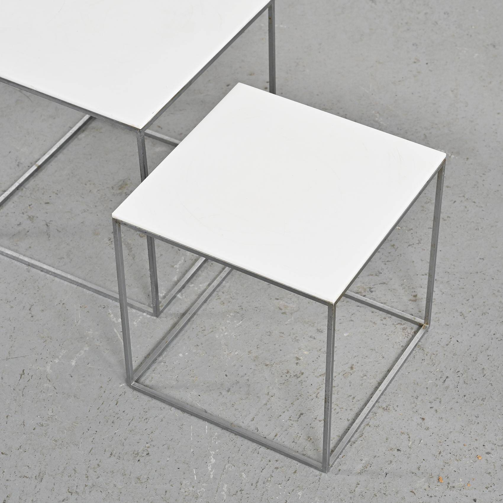 Tables gigognes par Poul Kjaerholm for Kold Christensen