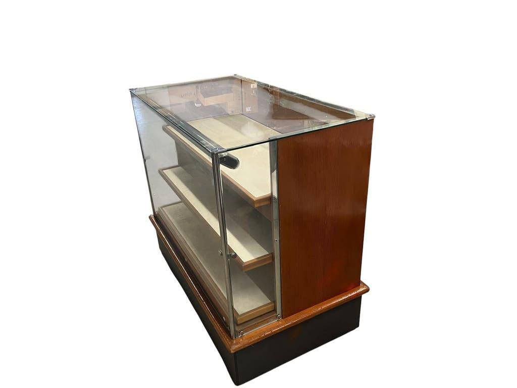 Shop counter/window display/vintage wooden counter with drawers