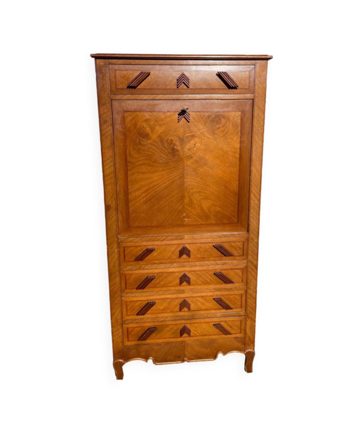 Vintage wooden secretary