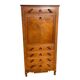 Secrétaire en bois vintage