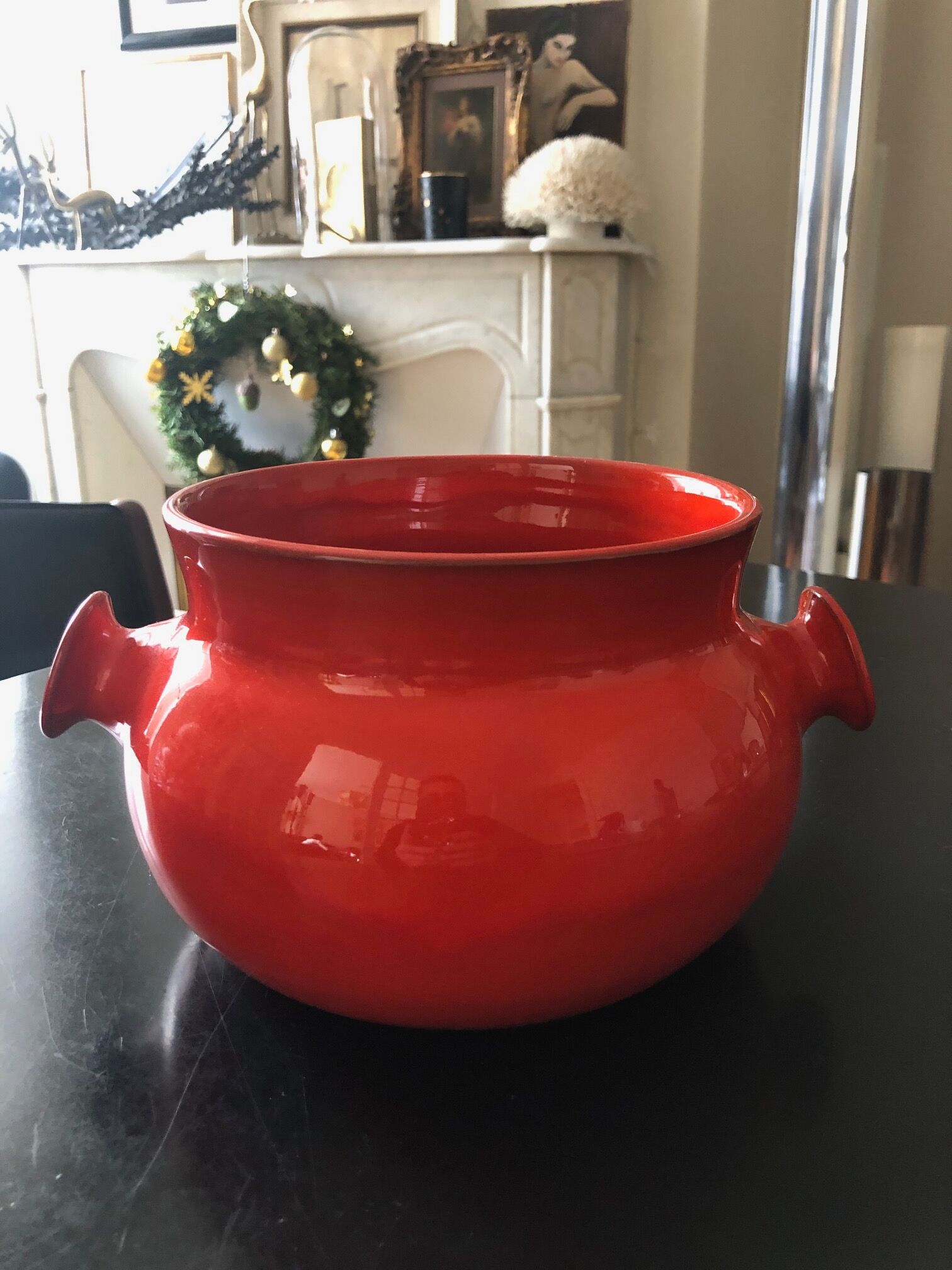 Ceramic pot cover grenadier Jourdan