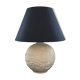 White floral decor lamp