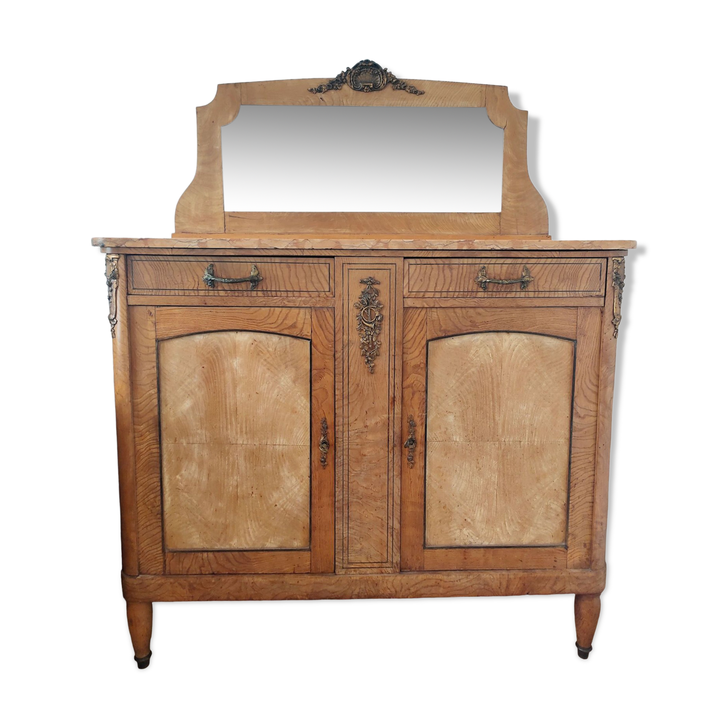 Louis XVI style wooden sideboard