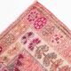 3x12 Vintage Pink & Red Turkish Runner Rug, Super Soft Rug, 86x378Cm