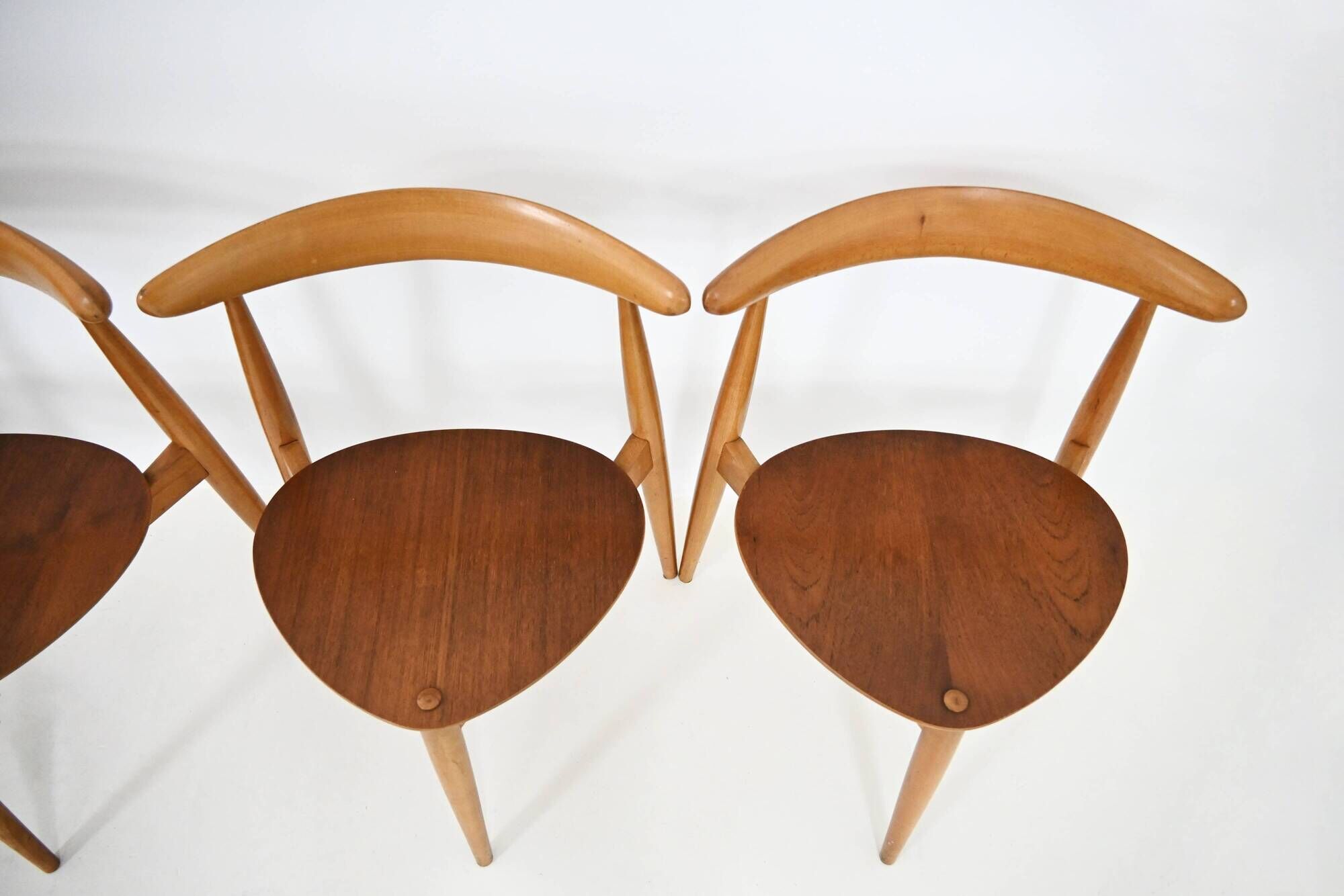 Dining set by Hans J. Wegner for Fritz Hansen, 1950s