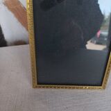 Vintage golden photo frame