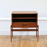 Arne Vodder Vintage Scandinavian Teak Bedside Table