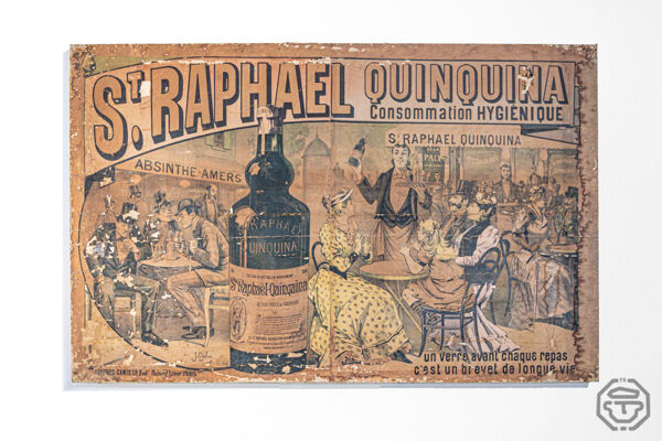 Ancienne affiche St raphael Quinquina