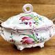 Luneville vegetable soup tureen, street lamp model