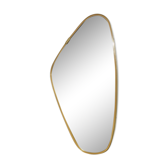 Miroir asymétrique en laiton