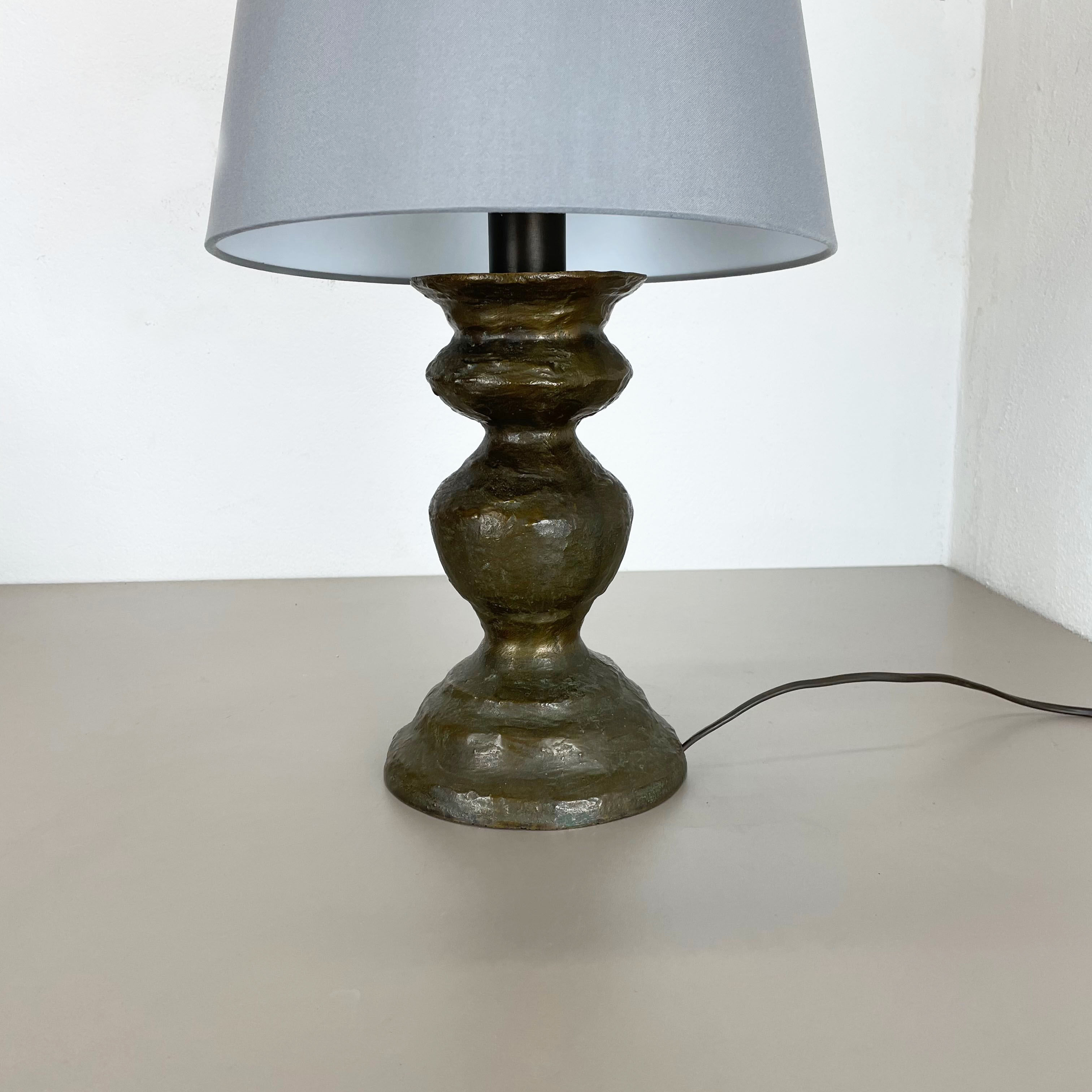 Original Auböck Style Hollywood Regency Bronze Table Light, Austria, 1960s