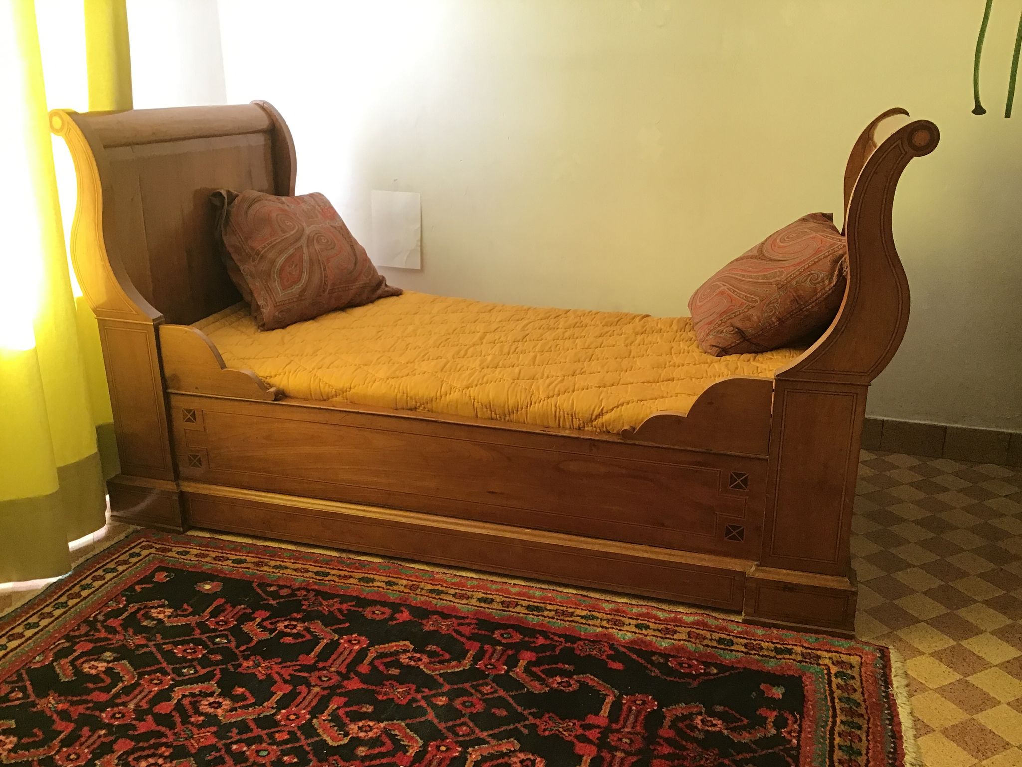 Charles X cherry bed