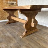 Rare solid wood farm table