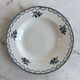 Set of 6 antique deep plates — Céranord pottery, model