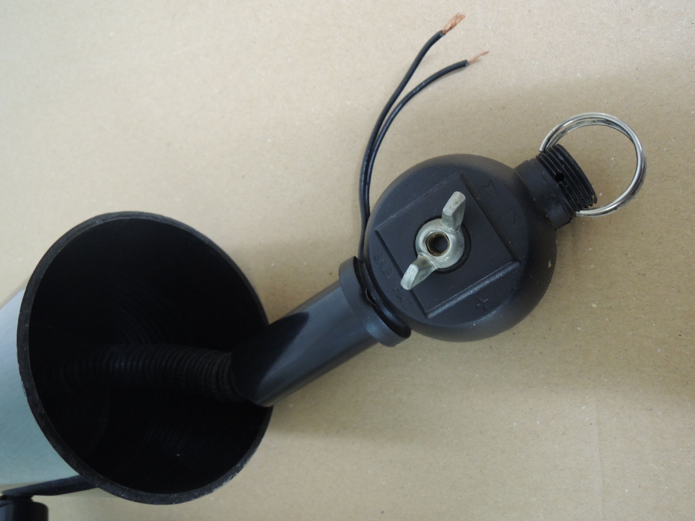 Vintage hanging rises and falls