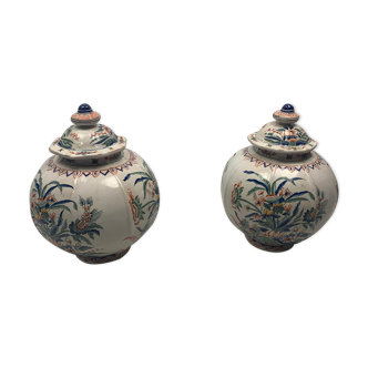 Pair of ceramic vases