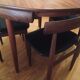 Round table and 4 chairs