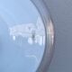 Paire de lampes demi-lune Murano li