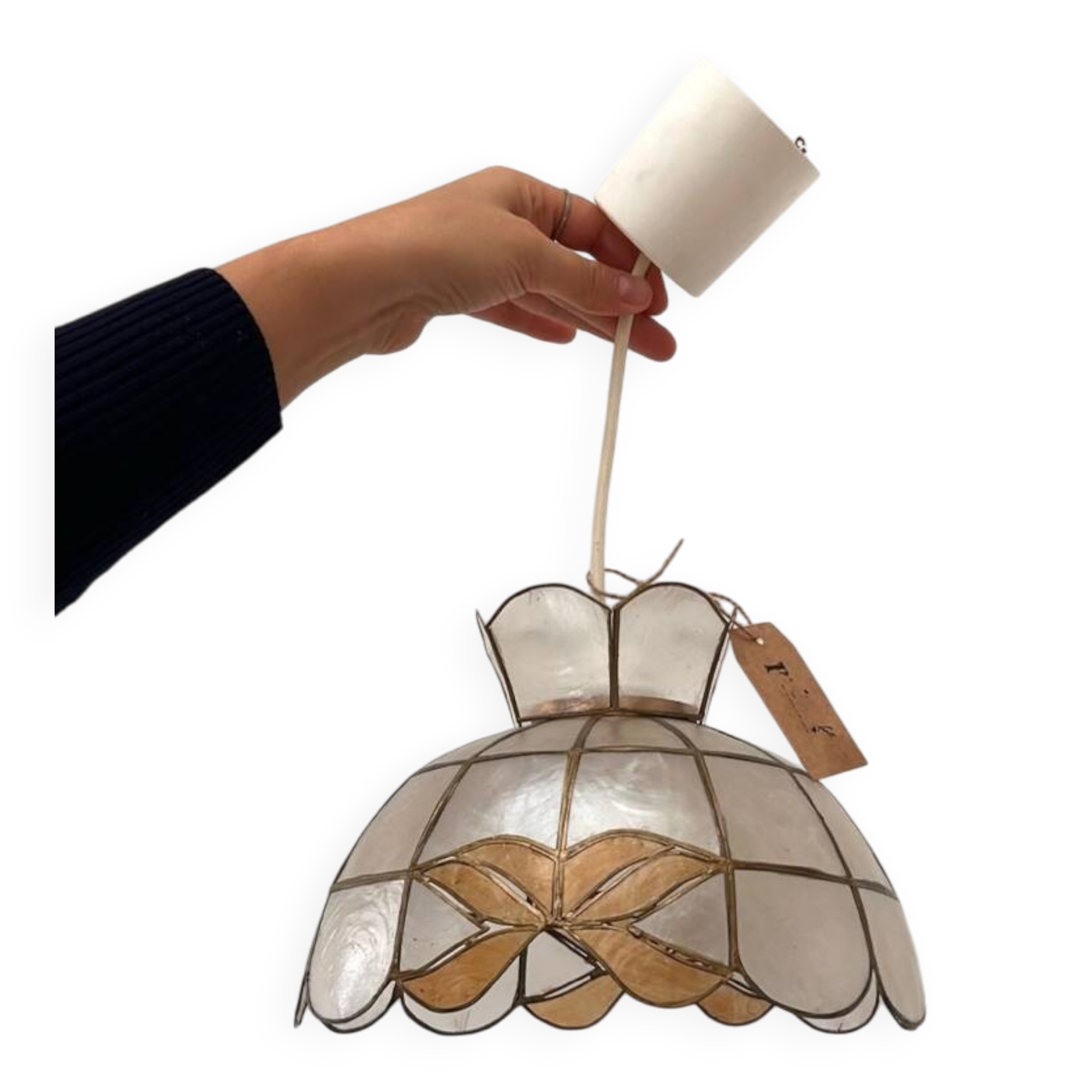 Mother-of-pearl suspension "little Hazel"