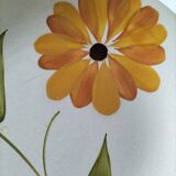 Large vintage Italian plate – hand-painted floral decoration – Primula,