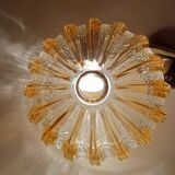 Round wall lamp jelly fish 60s.