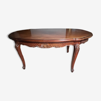 Louis XVI style extendable living room table