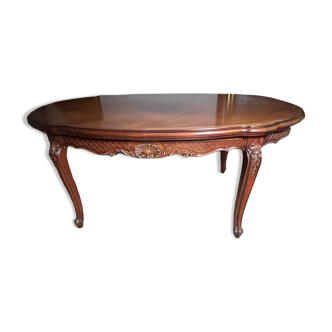 Louis XVI style extendable living room table