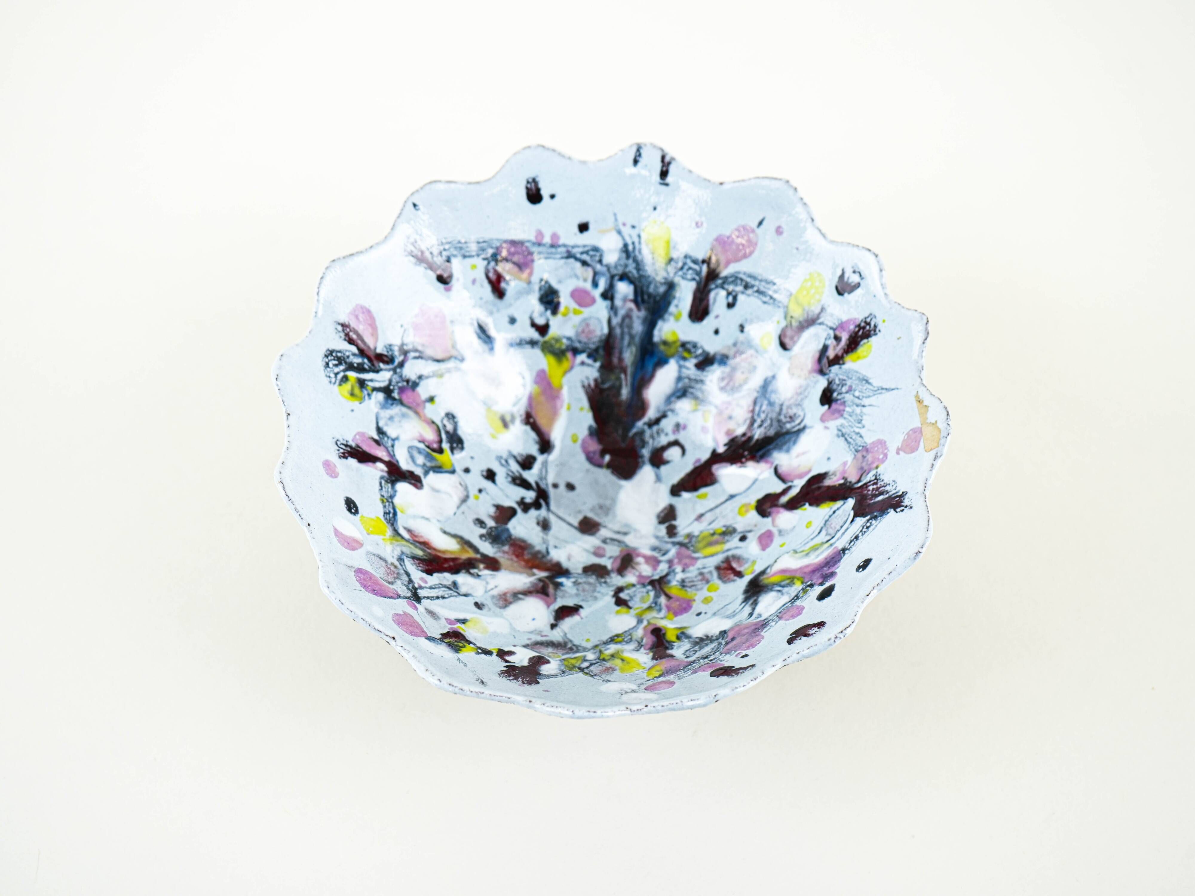 Ceramic bowl, Danish design, 1970s, made in Denmark
