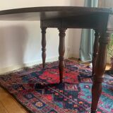 old half moon table