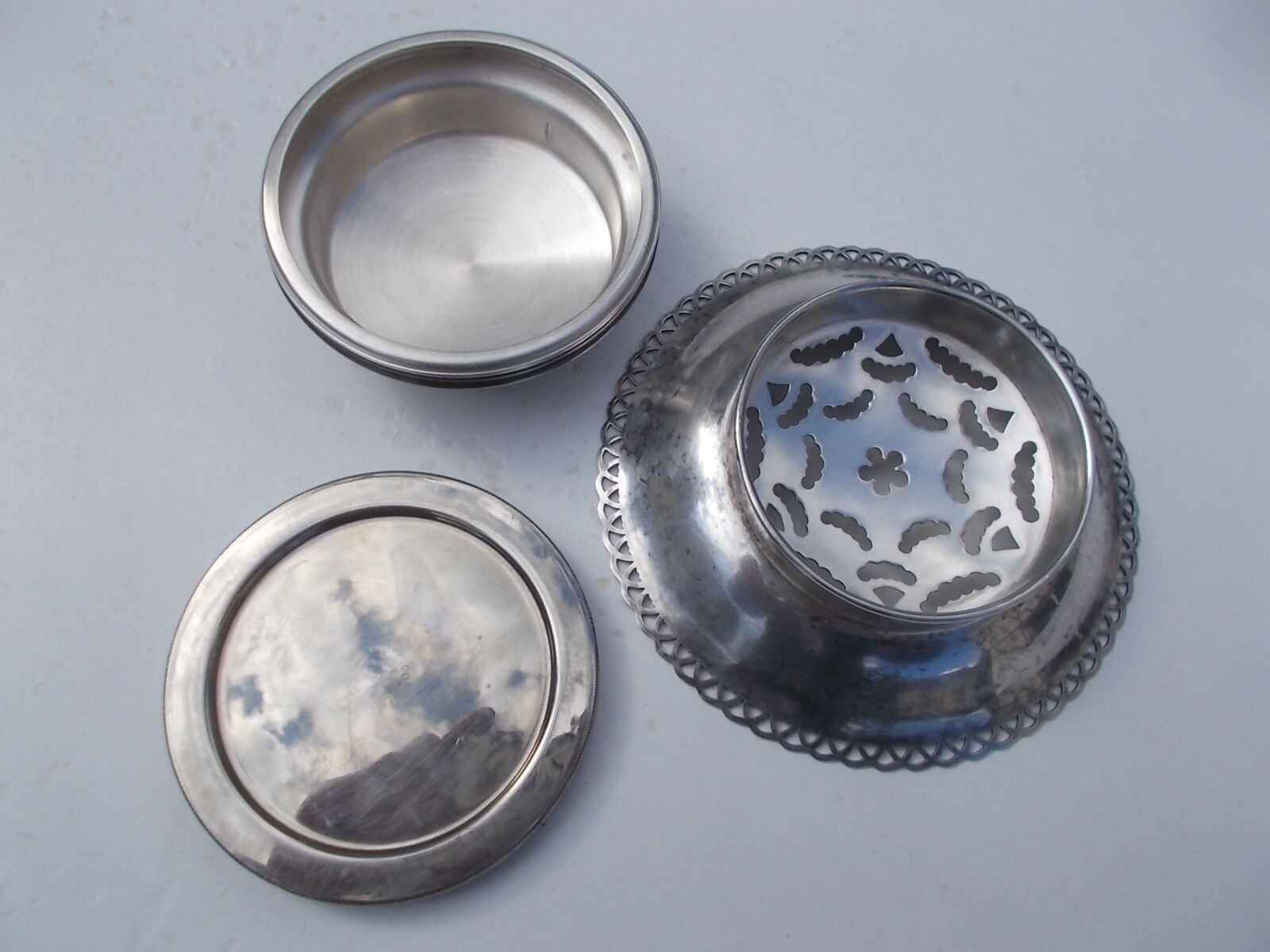 Silver metal buttermaker