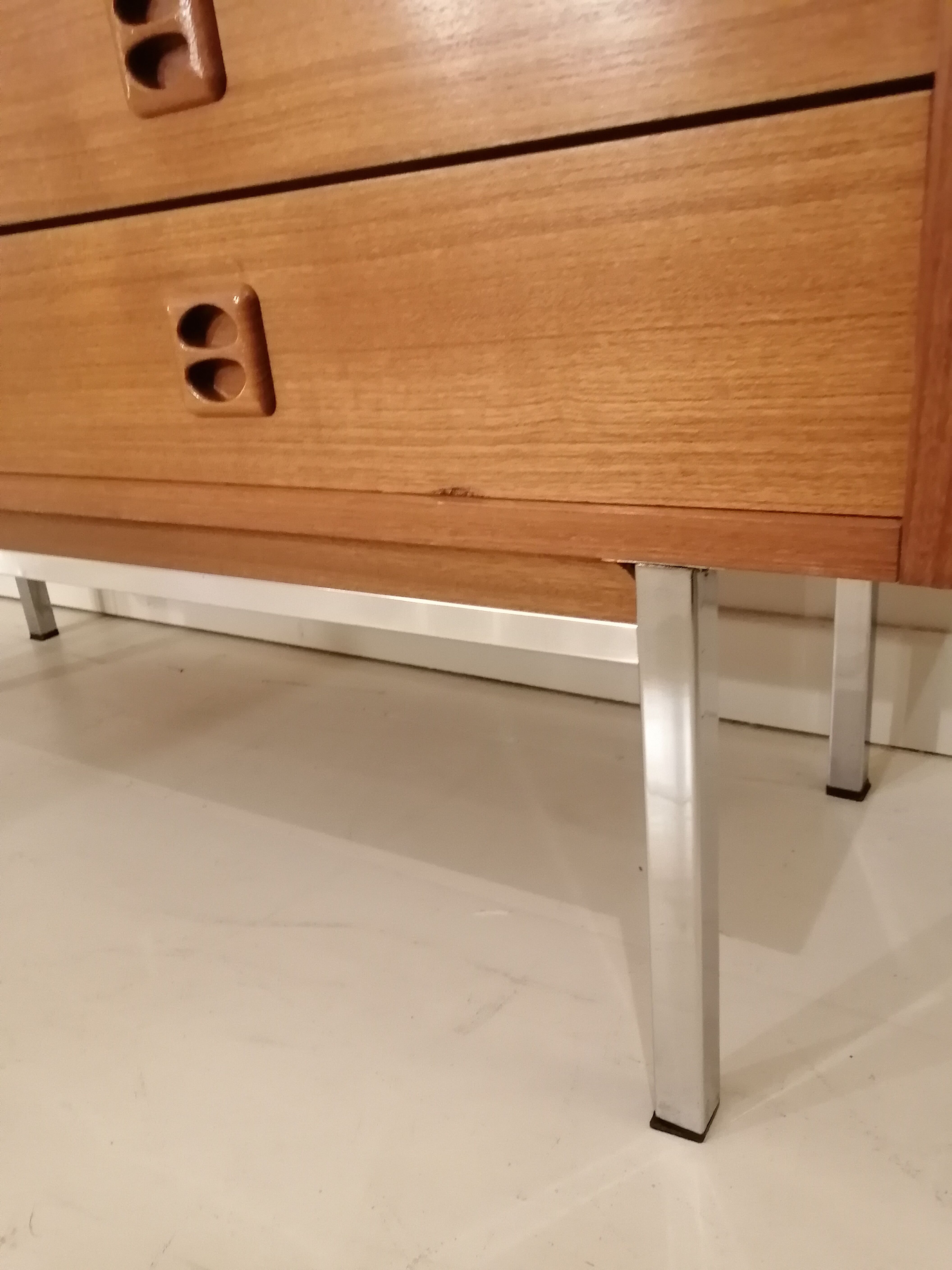 Scandinavian style teck sideboard