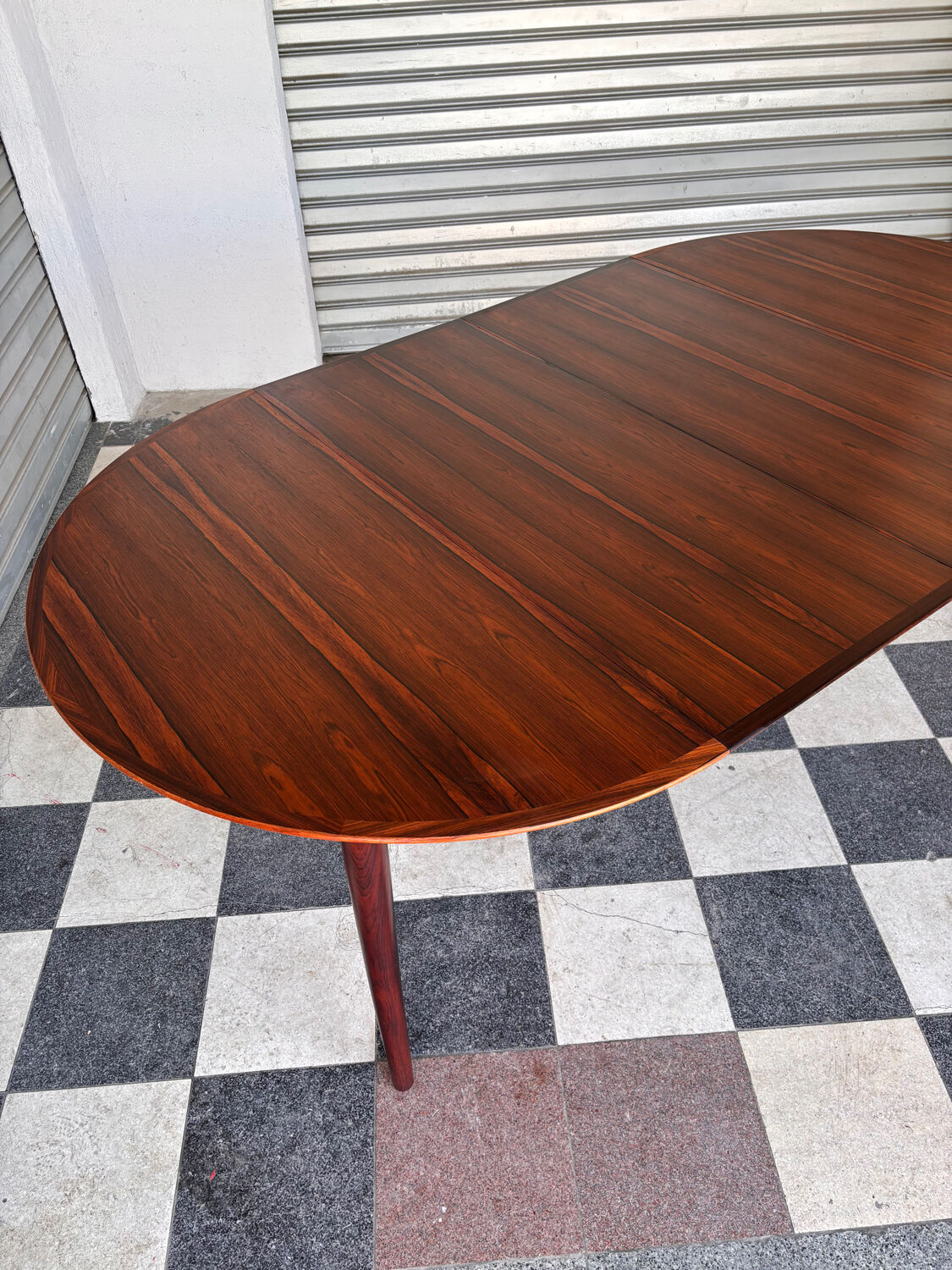 Table Arne Vodder en palissandre