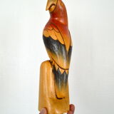 Wooden parrot