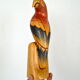 Perroquet en bois